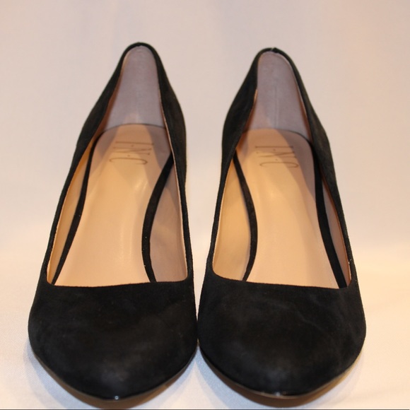 Women’s pointed toe black heels - Picture 3 of 8
